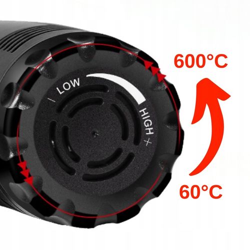 OPALARKA ELEKTRYCZNA MOCNA DMUCHAWA 2000W 2 BIEGI REGULACJA TEMPERATURY na Arena.pl