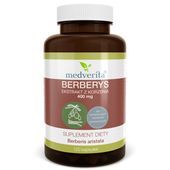 BERBERYS ekstrakt korzeń 400mg berberyna 120 kaps.
