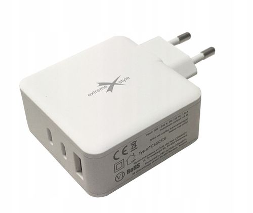 TECKNET ŁADOWARKA SIECIOWA 65W 2XTYP C USB na Arena.pl