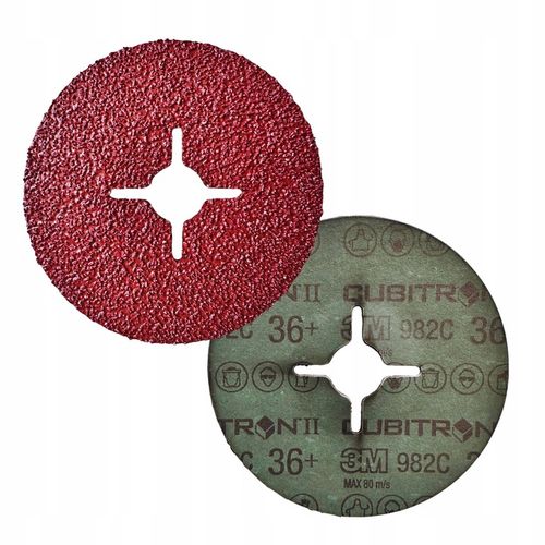 3M 982C P36 Fibra Krążek ścierny 125 mm Cubitron II do metalu do szlifierki na Arena.pl