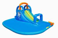 Szalony rekin dmuchaniec HappyHop dmuchany Park wodny - Atak Rekina