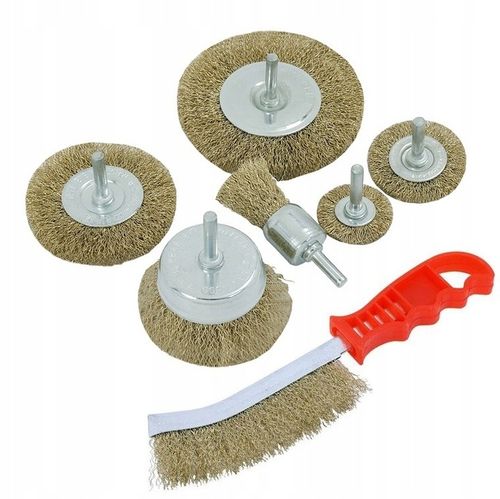 ZESTAW DRUCIANYCH SZCZOTEK DO WIERTARKI SZCZOTKA na Arena.pl