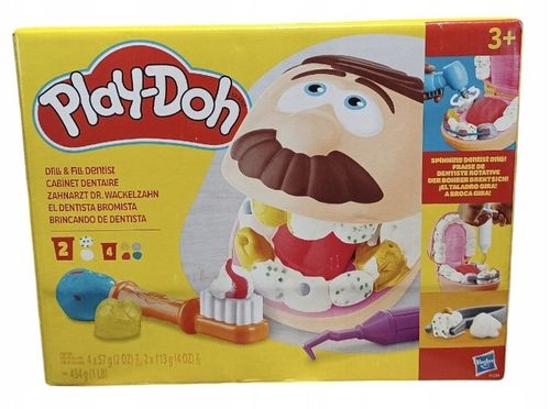 Play-Doh Ciastolina Dentysta 454 g + 6 TUB na Arena.pl