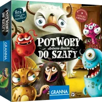 Potwory do szafy - kooperacyjna gra dla dzieci - małych pogromców potworów