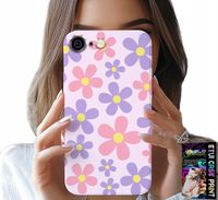 ETUI DO IPHONE ( 6 PLUS ) - KOLOROWE STOKROTKI, STOKROTKA, KWIATKI