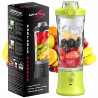 BEZPRZEWODOWY PRZENOŚNY BLENDER TURYSTYCZNY 600ML