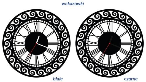 ZEGAR ŚCIENNY RETRO 58cm XXL 48.11 na Arena.pl