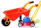 Duża taczka do piasku dźwięk kosiarka z koszem