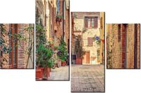 140CM 70 OBRAZ STARA ALEJKA TOSKANII ŚCIENNY