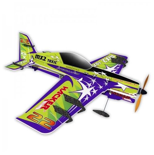 MX2 Toxic Indoor ARF Original Green - Samolot Hacker Model na Arena.pl