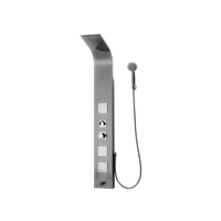 More panel prysznicowy 150x20 cm, stal nierdzewna