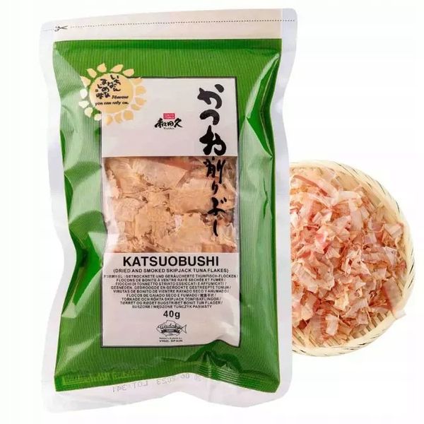 Płatki suszonego tuńczyka bonito, Katsuobushi 40g zdjęcie 2