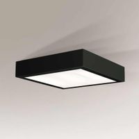 Natynkowa lampa sufitowa NOMI 8448 Shilo LED 13W 4000K kwadratowa czarna