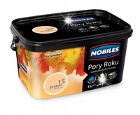 NOBILES PORY ROKU FARBA LATEKSOWA DO ŚCIAN JESIEŃ MORELOWA 15 MAT 5L