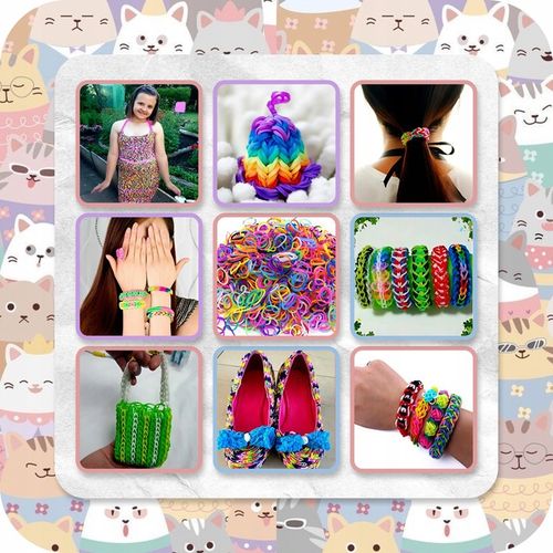 GUMKI DO ROBIENIA BRANSOLETEK DUŻY ZESTAW 6600+ ELEMENTÓW XXL PREZENT na Arena.pl