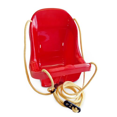 Huśtawka kubełkowa Czerwona na Arena.pl