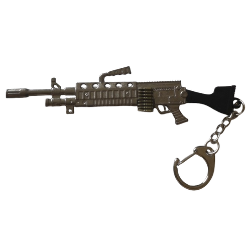 Breloczek Metalowy KARABIN Maszynowy SAW Wojsko Maszynówka Squid Game Guner na Arena.pl