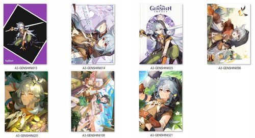 Plakaty Genshin Impact Razor DO WYBORU na Arena.pl