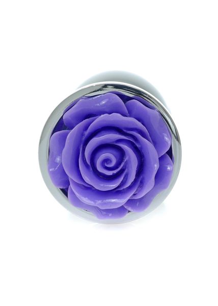 Plug-Jewellery Silver Plug Rose- Purple zdjęcie 1