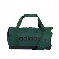 Torba sportowa podróżna na ramię zielona mała adidas Linear Duffel IN6110