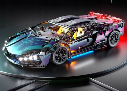 ZESTAW KLOCkÓW KONSTRUKCYJNYCH LAMBoRGHINI CYBERPUNK – 1314 EL na Arena.pl