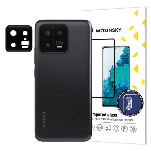 Wozinsky Full Camera Glass szkło hartowane do Xiaomi 13 na aparat kamerę 9H na Arena.pl