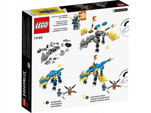 LEGO Ninjago Smok gromu Jaya EVO 71760 Prezent na Arena.pl