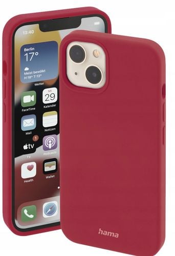 Etui HAMA MagCase Finest Feel PRO do Apple iPhone 14 Plus Czerwony na Arena.pl