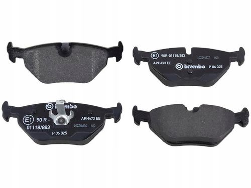 BREMBO KLOCKI HAMULCOWE TYŁ P06025 na Arena.pl