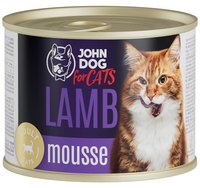 JOHN DOG Lamb JAGNIĘCINA Mus monobiałkowa mokra karma dla kota puszka 200g