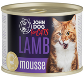 JOHN DOG Lamb JAGNIĘCINA Mus monobiałkowa mokra karma dla kota puszka 200g