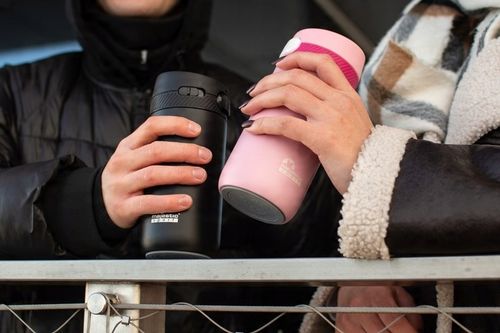 KUBEK TERMICZNY TERMOS NA KAWĘ HERBATĘ MAJESTIC SPORT NORD 420 ML na Arena.pl