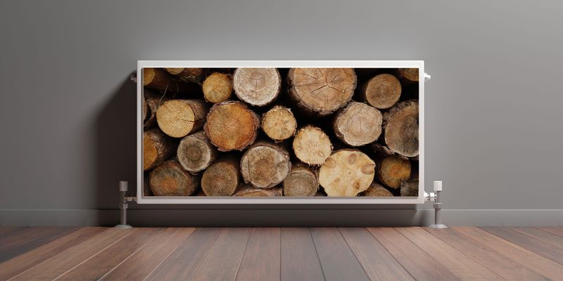 MASKOWNICA Magnetyczna Grzejnika Pienie Drzewa 90cm x 60cm zdjęcie 3