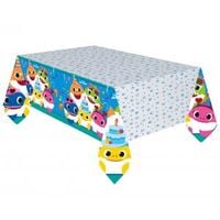 obrus papierowy baby shark 120x180cm, urodziny