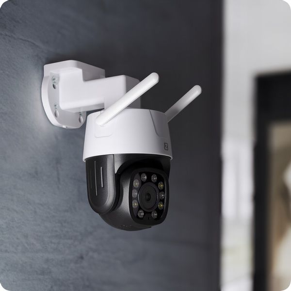 Kamera Zewnętrzna Obrotowa WiFi 8MPx 8MP 4K UHD AUDIO APLIKACJA 4XZOOM zdjęcie 4