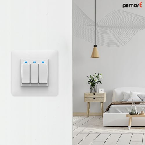 Przełącznik Włącznik 3 Obwody ZigBee TUYA Przycisk PSMART Biały na Arena.pl