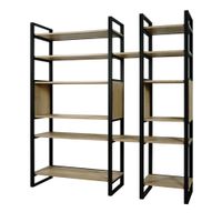 Regał Mercury 180 kubik MebleKreator Dąb naturalny