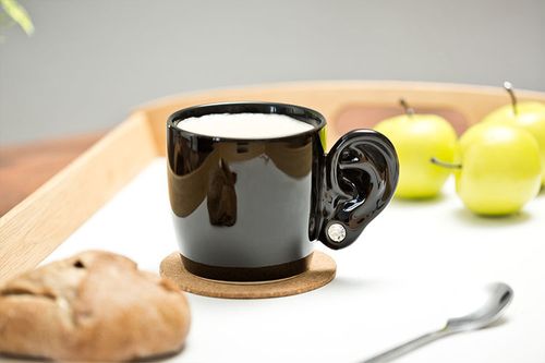 Kubek ucho - CZARNY na Arena.pl