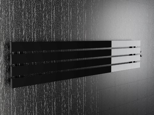 Grzejnik pokojowy poziomy BELLOSLIM 30x140 czarnyP na Arena.pl