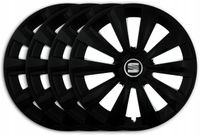 KOŁPAKI 14'' SEAT Ibiza Toledo Cordoba CZARNE DLC