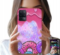 ETUI DO OPPO F19 PRO - SŁODKIE DONUTY Z LUKREM W TLE + SZKŁO