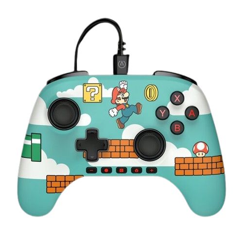 Gamepad PowerA Advantage Wired Controller Mario Time do Nintendo Switch 2 na Arena.pl