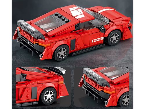 SPORTOWE CZERWONE KLOCKI TECHNICZNE na Arena.pl