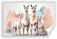 Fototapeta PREMIUM STRUKTURA ZMYWALANA Tapeta dziecięca ze zwierzętami