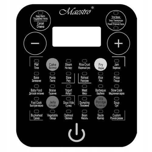 MULTICOOKER PAROWAR SZYBKOWAR ELEKTRYCZNY GARNEK 30 PROGRAMÓW 5L 900W TIMER na Arena.pl