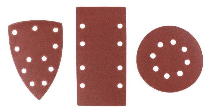 SZLIFIERKA MIMOŚRODOWA OSCYLACYJNA 125mm 1300W 3W1 3 PADY REGULACJA 6 x PAP zdjęcie 4