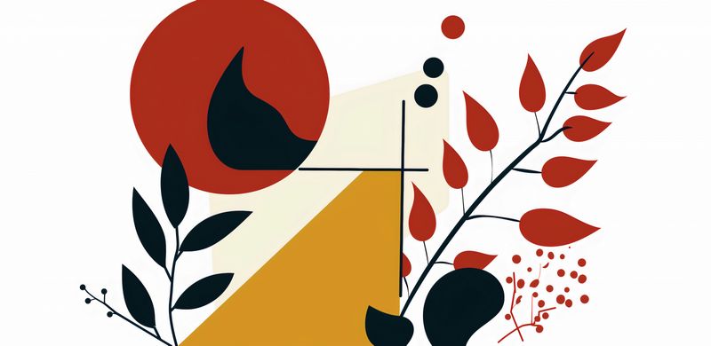 Plakat 91,3x44,5cm Ogień i Flora zdjęcie 1