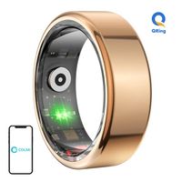 Smart Ring COLMI R02 Pulsometr, SpO2, Sen DO 6 Dni Złoty