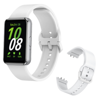 Pasek silikonowy do Samsung Galaxy Watch Fit 3 opaska silikon mocny biały