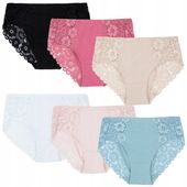 6x MAJTKI DAMSKIE FIGI KORONKOWE r. XL